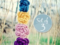 Chloe Flower Clip Set