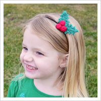 Holly Berry Headband
